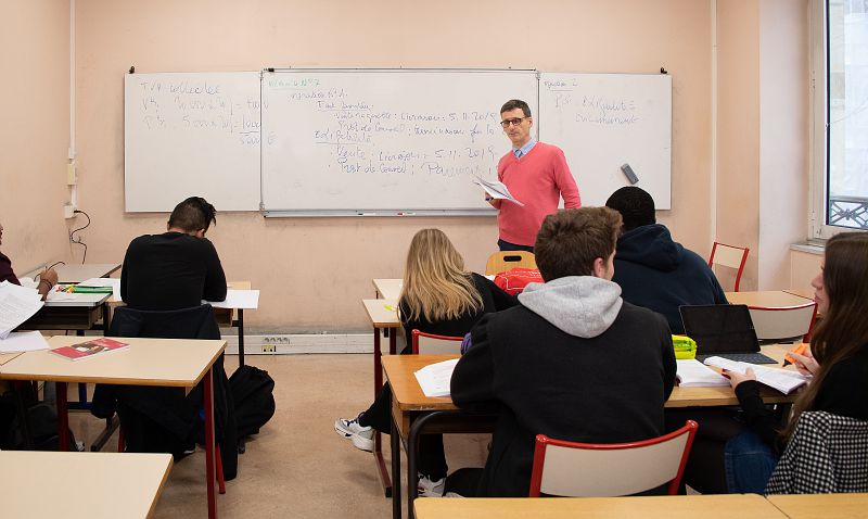 Eleves de l'Intec en Classe initiale specifique