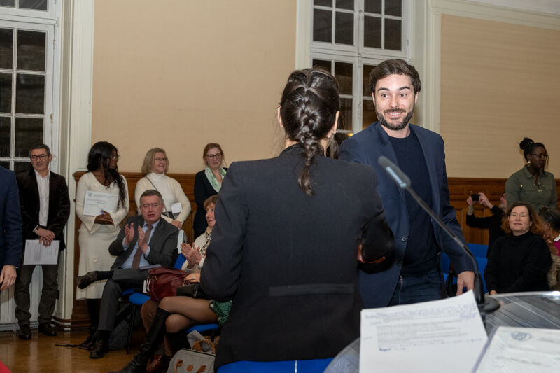 Remise des diplômes RGPD et cybersécurité