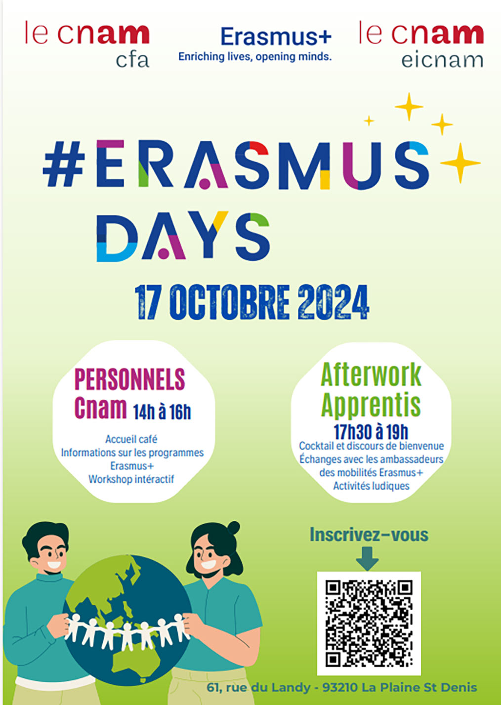 Cnam Erasmus Days 2024