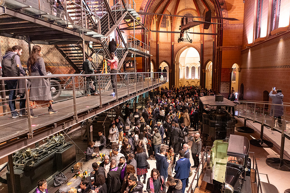 Fin de soirée au musée des Arts et Métiers