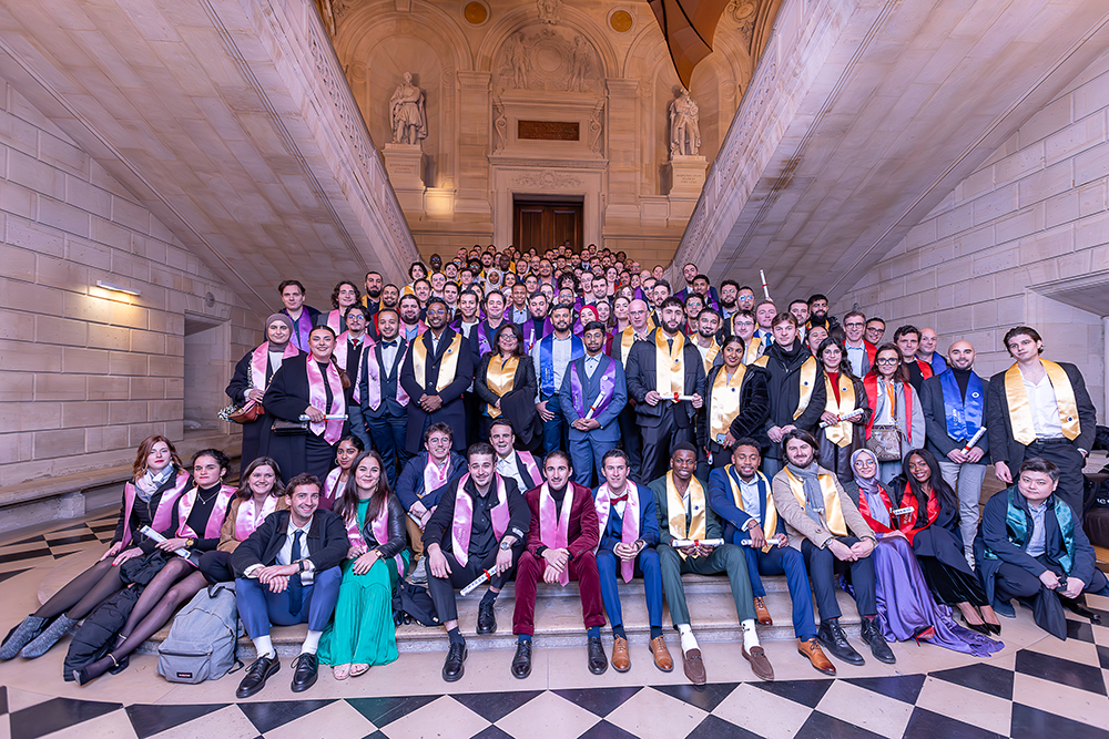 Photo générale de la remise des diplômes 2024 de l'EICnam